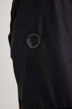 Флисовый кардиган с капюшоном Discovery Channel Relax Fit - Defacto фото 8