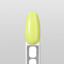 Гель лак для ногтей, однотонный, трехфазный, 10 мл, LED/UV, желтый (204)
