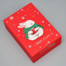 Коробка складная Заяц, 16 23 7.5 см - Дарите счастье фото 2