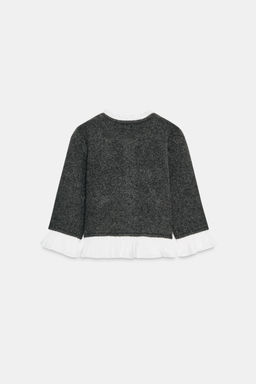 CONTRAST POPLIN CARDIGAN - Zara фото 8