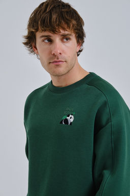 Свитшот Зеленый - Anta фото 5