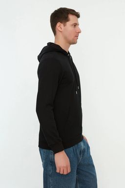 TRENDYOL MAN Mavi Regular/Normal Kesim Kapusonlu Uzun Kollu Sweatshirt TMNAW20SW0162 - Trendyolmilla фото 19