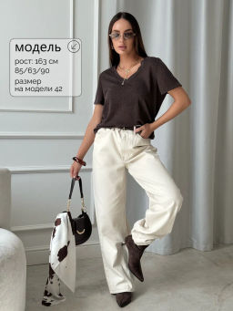 Футболка паутинка полупрозрачная - Binita фото 16