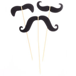 Усы набор для фотоссессии, 3 шт. - Страна карнавалия фото 2