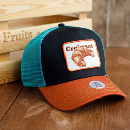 Бейсболка DJINNS арт. HFT Cap Food Croissant (черный)