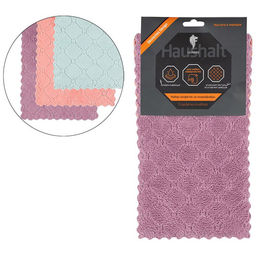 Набор супервпитывающих салфеток из микрофибры 25х15см 3шт арт.104908 /MALLONY/