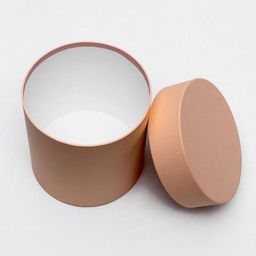 Набор круглых подарочных коробок 5 в 1 UPAK LAND, Солнечный, 23×23×25 - 15×15×15 см