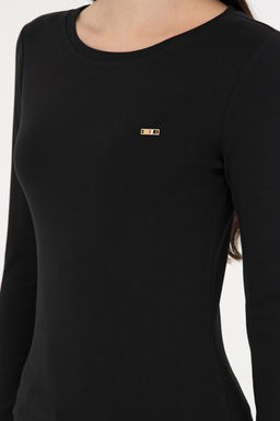 Женский черный свитшот с круглым вырезом Неожиданная скидка в корзине - U.s. polo assn фото 7