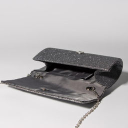 Сумка женская, отдел на клапане, длинная цепь, цвет серебристый - Simaland фото 2