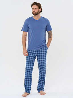 Пижама Грант_М331/индиго - Ihomelux фото 4