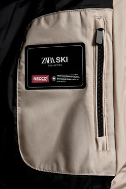 WATER-RESISTANT WINDPROOF DOWN JACKET RECCO® TECHNOLOGY SKI COLLECTION - Zara фото 20