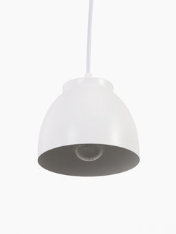 Светильник подвесной 1113/1, E27, 40 Вт, 13.5×84 см, белый