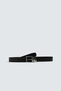 REVERSIBLE LEATHER BELT - Zara фото 11