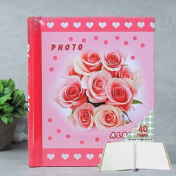 Фотоальбом магнитный 20 листов Цветы / 031C /уп 40/микс 4 вида (Желтый) - Галеонтрейд фото 4