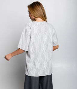 Футболка #КТ3035 (1), серый - Dommod фото 3