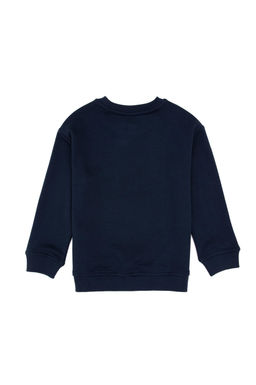 Erkek _ocuk A__k Lacivert Bisiklet Yaka Sweatshirt Sepette S_rpriz _ndirim - U.s. polo assn фото 2