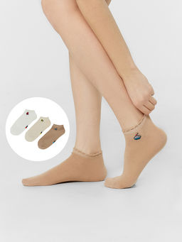 Носки женские в наборе: 3 пары