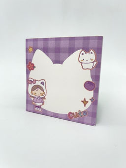 Блок для заметок "Cute kitty", 50 л. 8*8 см