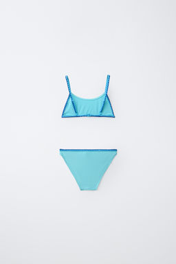 6-14 A?OS/ BIKINI BRILLOS / Azul claro - Zara фото 2