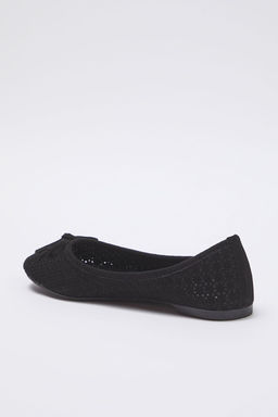 Trendyol Shoes Siyah Fiyonk Detayl? Delikli Ekstra Rahat Badem Burun Kad?n Babet TAKSS25BE00033 - Trendyolmilla фото 11
