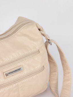 Сумка женская искусственная кожа Guecca-108, 2отд, плечевой ремень, св.бежевый SALE 264030 - Adelia фото 8