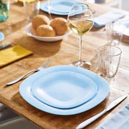 Тарелка обеденная КАРИН ЛАЙТ БЛЮ 27см - Luminarc фото 4