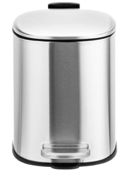 Контейнер для мусора 3 л 21,5*17*23,5 см с педалью + ведро, серебро - Elan gallery фото 11