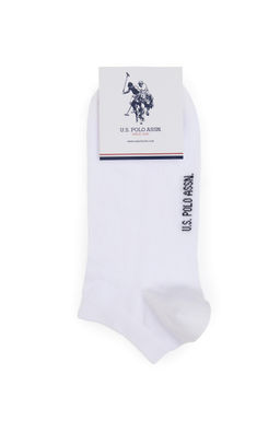 Erkek Beyaz 3l_ Babet _orap Sepette S_rpriz _ndirim - U.s. polo assn фото 4