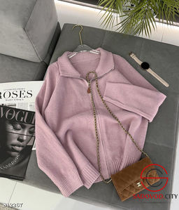 Свитер на замке женский - Bruno фото 3