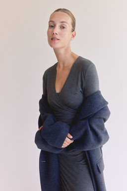 MAMA Vestido de lactancia drapeado - H&m фото 3