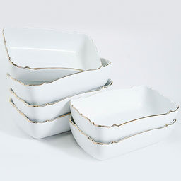 90090-850 Блюдо сервировочное для подачи керамика 24х16х11 LR (х72)