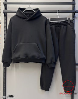 Спортивный костюм, трехнитка, на флисе с мехом