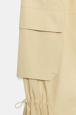 ZW COLLECTION CARGO MIDI SKIRT - Zara фото 9