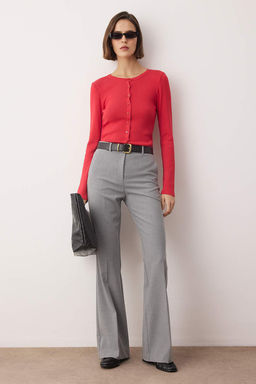 K?rm?z? Yumusak Dokulu Triko H?rka TWOAW26HI00264