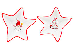 Блюдо сервировочное 2 пр. 130 мл 14*14*3,5 см Весёлые гномики - Elan gallery фото 19