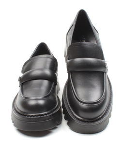 03-C1816-1 BLACK Лоферы женские (натуральная кожа)