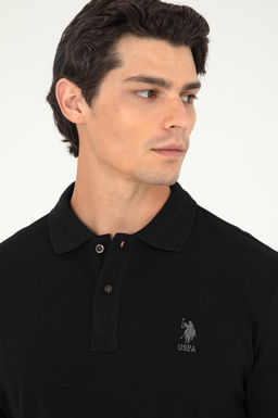 Мужской черный базовый свитшот - U.s. polo assn фото 2