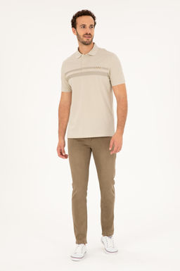 Erkek Regular Fit Polo Yaka Ta_ Ti__rt