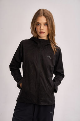 Ветровка Черный ANTA RUNNING Knit Track Top