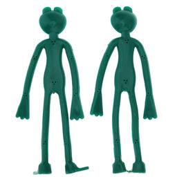 Хомут садовый, для подвязки растений Лягушка 13,3см, 2 штуки, металл/ПВХ, на картоне (Китай) - Домашняя мода фото 3