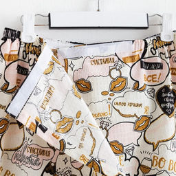 Набор для сауны Этель Девичник парео 80*144 см + чалма, вафля 200г/м2, 100% хл  фото 14