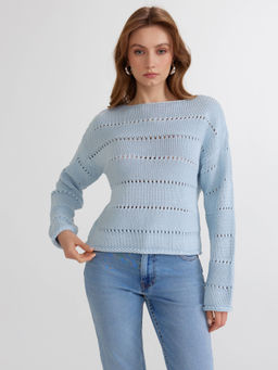 CONTE LDK2461 Джемпер женский light blue