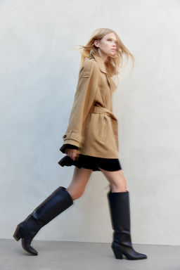 Chaqueton marinero corto de fieltro - H&m фото 2
