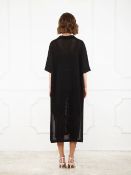 Платье женское ZZ-03010 black - Eleganzza фото 3