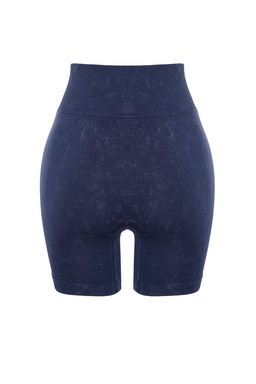 TRENDYOLMILLA Siyah Seamless/Dikissiz Y?kamal? Orme Spor Sort/K?sa Tayt THMSS23TY00034  фото 33