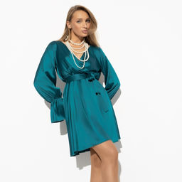 Платье из шелка, Люксовый выход (new, с поясом) - Charutti фото 2