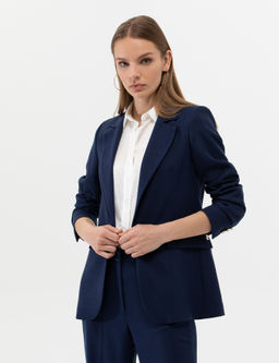 Lacivert Blazer Ceket