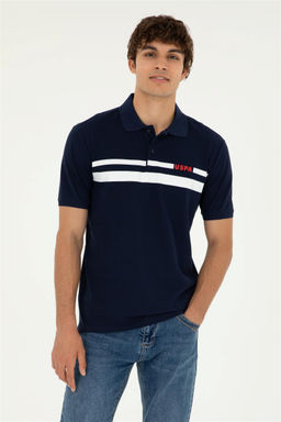 Мужская темно-синяя футболка