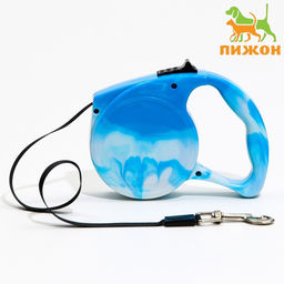 Рулетка Фантазия, 3 м, до 11,5 кг, голубая