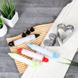 Кулинарный набор форма для салата Сердце + карандаш для декора / SH-1525/R-239 /уп / ПРОМО АКЦИЯ